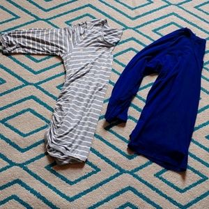 Plus size maternity shirts